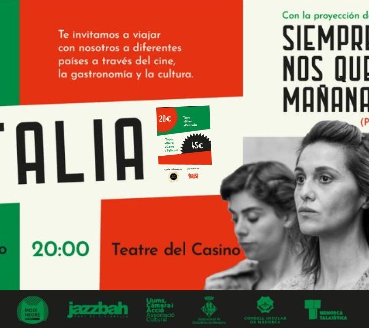 🇮🇹 CINE-CENA · ITÀLIA (Teatre del Casino)
