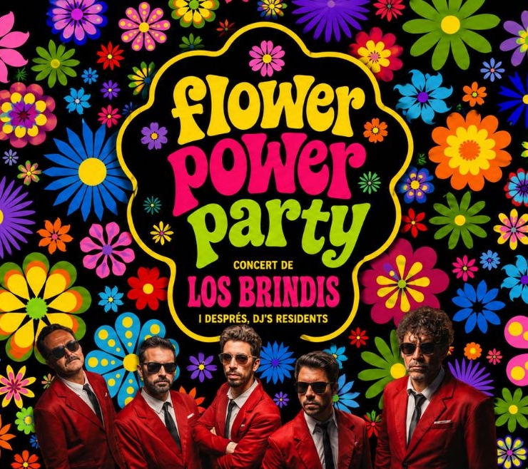 FLOWER POWER PARTY (LOS BRINDIS + DJ RESIDENTS)